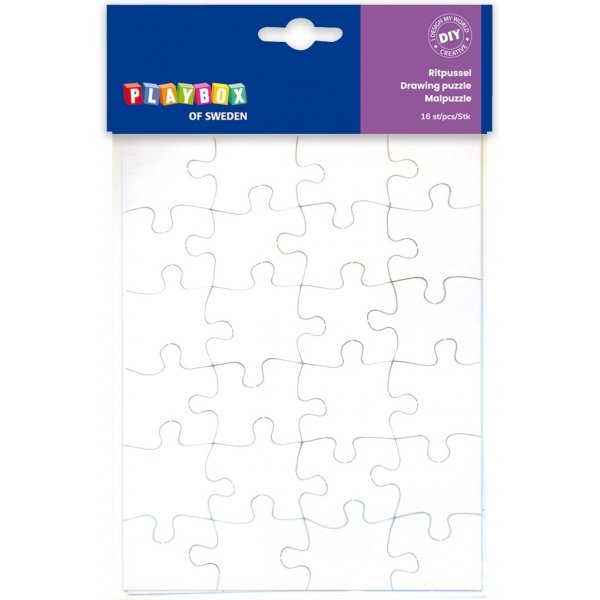 Puzzel 205 x 145 mm - 16 st