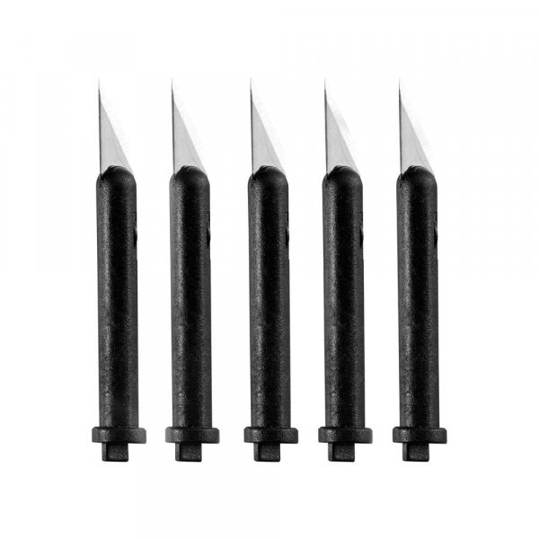 Mesblad voor Scalpel Zwart - 5 st