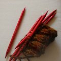 Klant imago Breinaalden zonder knop "Rood" - 20 cm/8,0 mm