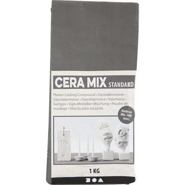 Cera-Mix Standaard modelleergips - lichtgrijs