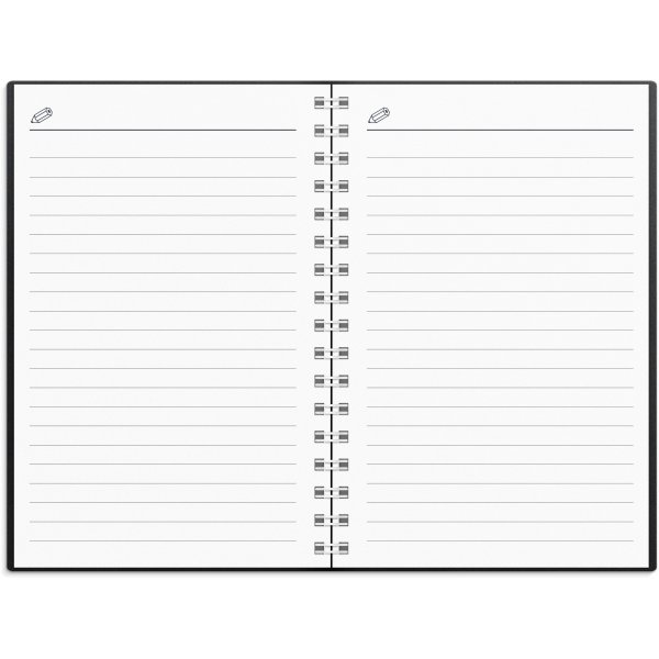 Kalender 24/25 - Klein Studiejaar - Basic zwart kunststof Kalender 24/25 - Klein Studiejaar - Basic zwart kunststof