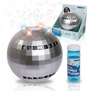 Zeepbellenmachine met disco-LED en 50 ml vloeistof - Alldoro Zeepbellenmachine met disco-LED en 50 ml vloeistof - Alldoro