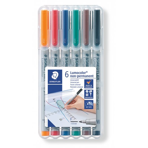 OH Pennen Niet-permanent 0,6 mm - 6 stiften