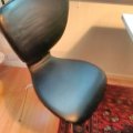 Klant imago Imitatie nappaleer Zwart - 140 cm