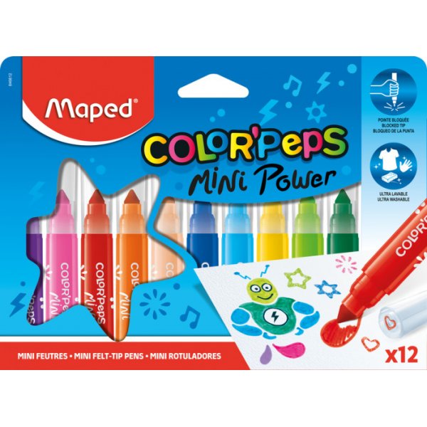 Vezelpennenset. Maped - Color'Peps Mini Power