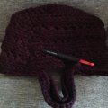 Klant imago Haaknaald "Rood" - 15cm/10,0mm - Zacht handvat