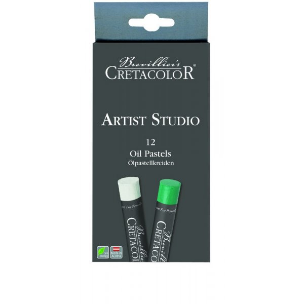 Cretacolor Oliepastelset Artist Studio - 12 kleurpotloden