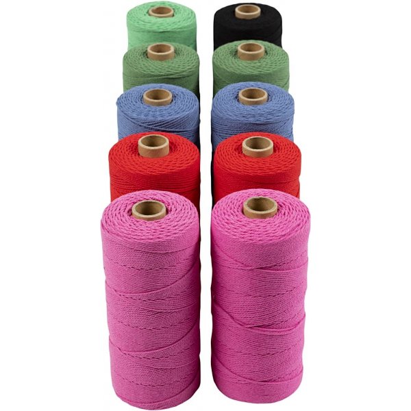 Breigaren - felle kleuren - 10 x 220 g Breigaren - felle kleuren - 10 x 220 g