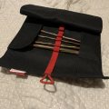 Klant imago Etui Sensebag Zwart - 18 potloden (oprolbaar)