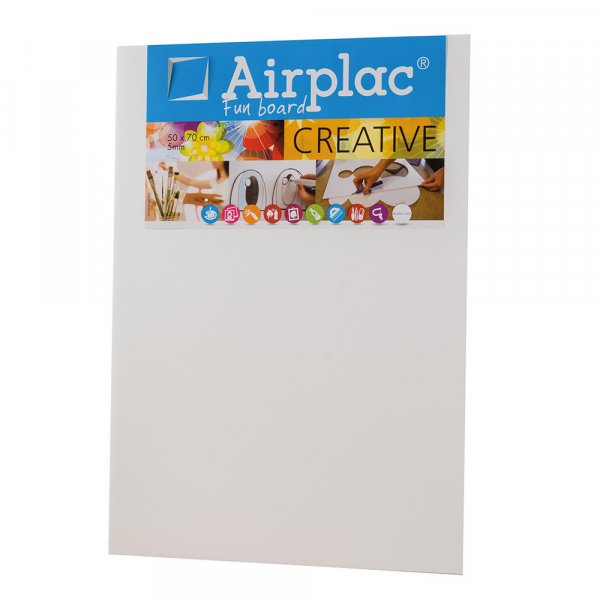 Airplac foamboard 50x70x5mm - wit