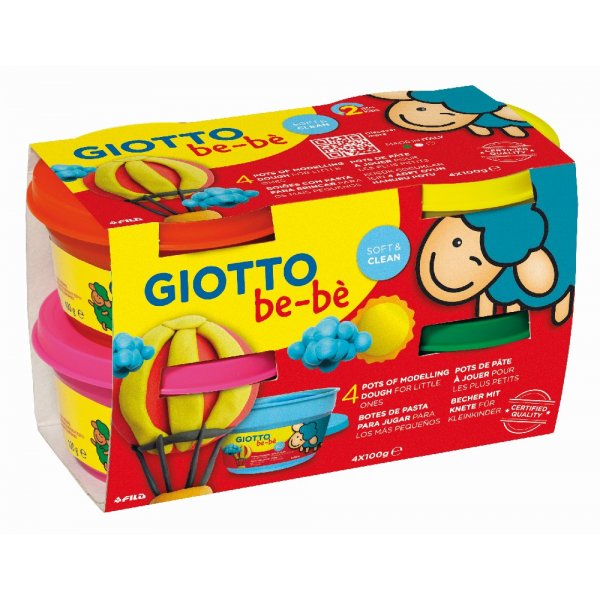 Model Giotto be-b 4-pack - Oranje/Roze/Geel/Groen