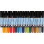 Plus Color Marker - gemengde kleuren - 18 st