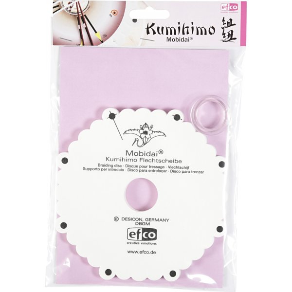 Kumihimo bord voor vlechten - 16 cm