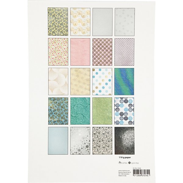 Handgeschept papier - A4 - 20 vellen Handgeschept papier - A4 - 20 vellen