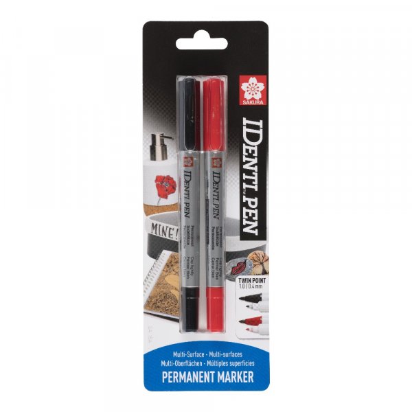 Identipen Permanent Marker - 2 pennen