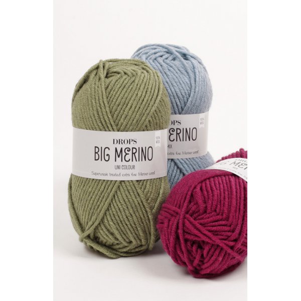 Drops Big Merino-garen - 50 g (ongeveer 20 verschillende kleurkeuzes)