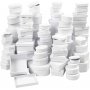 Kartonnen dozen - wit - 168 stuks - Inhoud kan variren