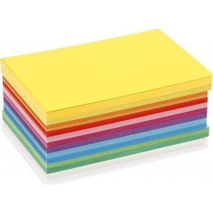 Lentekarton - gemengde kleuren - A6 - 120 vellen Lentekarton - gemengde kleuren - A6 - 120 vellen