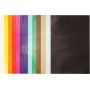 Glanzend papier - gemengde kleuren - 50 vellen