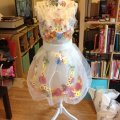 Klant imago Tule stof Cr�mewit - 150 cm