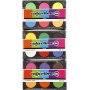 Waterverf - 44 cm - neonkleuren