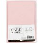 Kaarten en enveloppen - roze - 11,5 x 16,5 cm - 6 sets