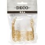 Brillen - goud - 60 mm - 10 st
