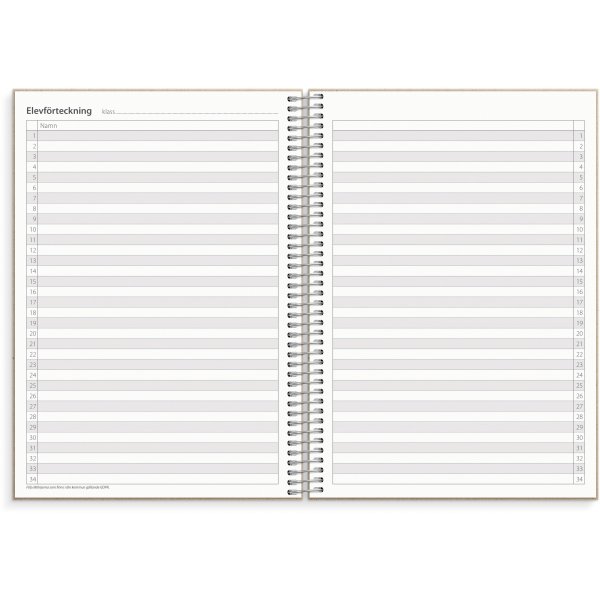 Kalender 24/25 - De lerarenkalender horizontaal