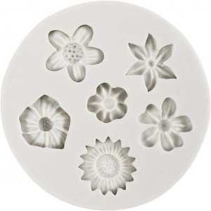 Siliconen mal voor kleine bloemen Siliconen mal voor kleine bloemen