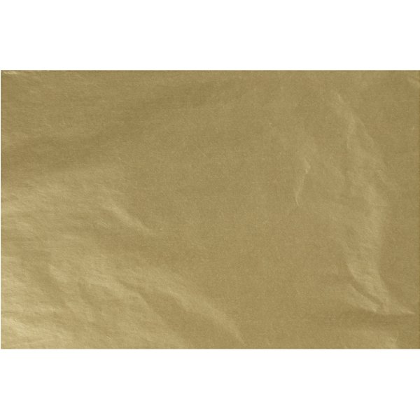 Vloeipapier - goud - 50 x 70 cm - 14 gr - 25 vellen