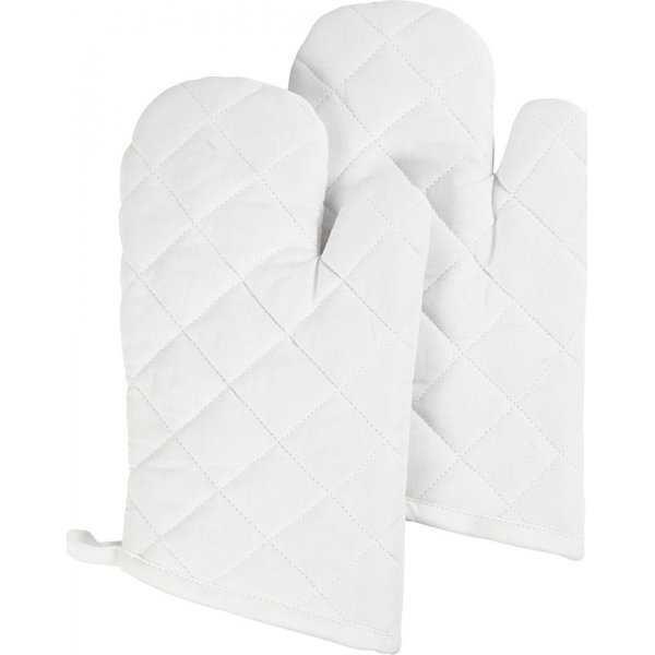 Grillhandschoenen - wit - 1 paar