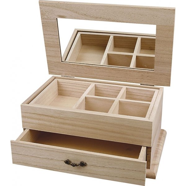 Sieradendoos - hout