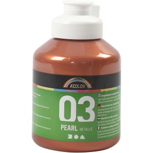 Schoolverf Acryl - Metallic - metallic koper - metallic - 500 ml Schoolverf Acryl - Metallic - metallic koper - metallic - 500 ml