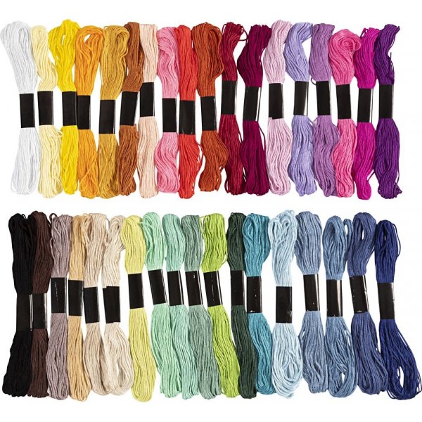 Harmoni Borduurgaren - gemengde kleuren - 42 bundels