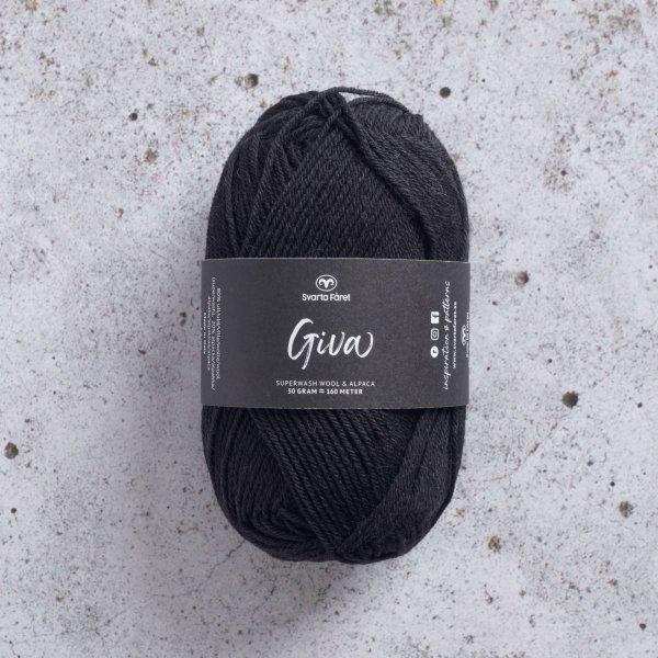 Zwart Schaap Geef garen 50g