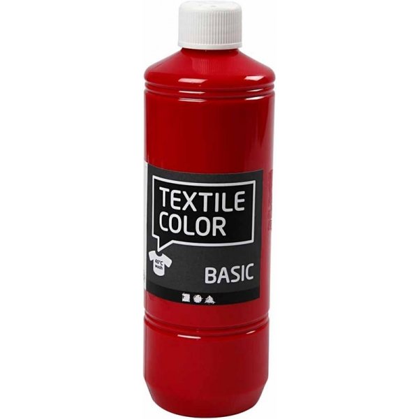 Textielkleur textielkleur - primair rood - 500 ml Textielkleur textielkleur - primair rood - 500 ml