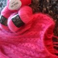 Klant imago DROPS Kid-Silk Uni Colour garen - 25g - Cerise (13)