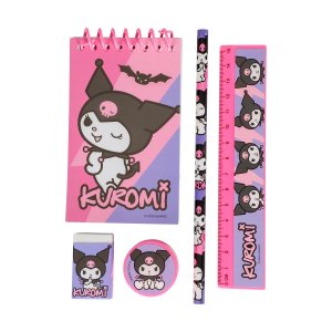 Schrijfset Kuromi - 5 stuks Schrijfset Kuromi - 5 stuks