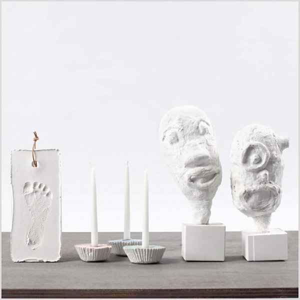 Cera-Mix Standaard modelleergips - lichtgrijs Cera-Mix Standaard modelleergips - lichtgrijs