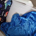 Klant imago Verpletterd pluche - 207 koningsblauw