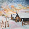 Klant imago Aquarel aquarelblok 300 x 400 mm
