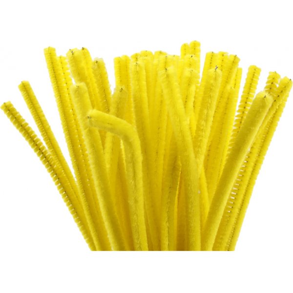 Pijpenrager - geel - 50 st