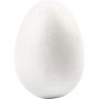 Frigolit eieren - Wit - H6 cm - 50 st
