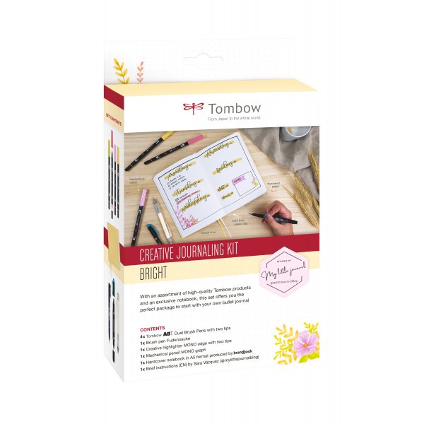 Tombow Creative Journaling Kit Bright Tombow Creative Journaling Kit Bright