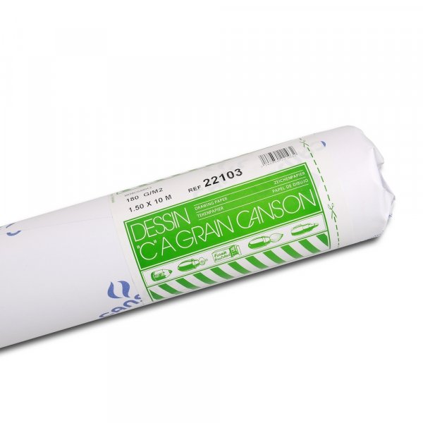 Schetspapier C  grain Rol 180g