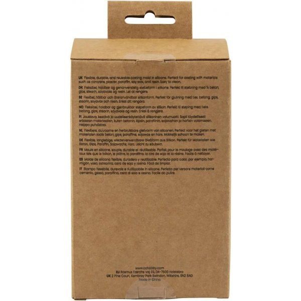 Siliconen mal - Gecanneleerde cilinder