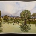 Klant imago Aquarelblok Gelijmd Ruw bos Bogen 300g - A4