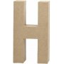 Kartonnen letter - H - 5 cm