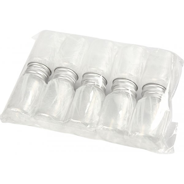 Plastic potje met deksel - 100 ml - 10 st