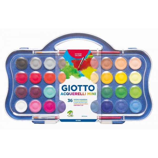 Aquarel Giotto Aquarelli Mini - 36-pack
